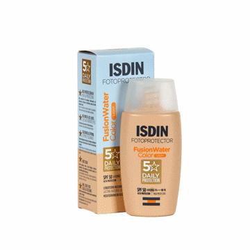 ضد آفتاب رنگی فیوژن واتر ایزدین SPF 50