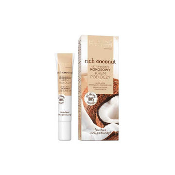 کرم دور چشم ریچ کوکونات نارگیل اولاین eveline rich coconut eye cream