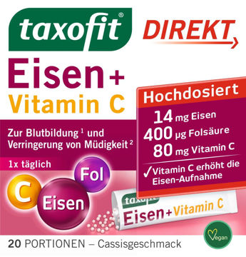 مکمل آهن پودری Eisen + Vitamin C المانی تاکسوفیت