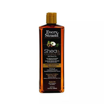 شامپو مرطوب کننده عمیق شی و روغن نارگیل اوری استرند Every Strand Deep Moisture حجم 399 میل